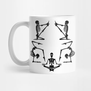 yoga, yoga poses, meditation, namaste, Mug